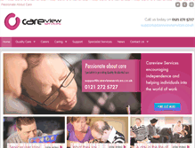 Tablet Screenshot of careviewservices.co.uk